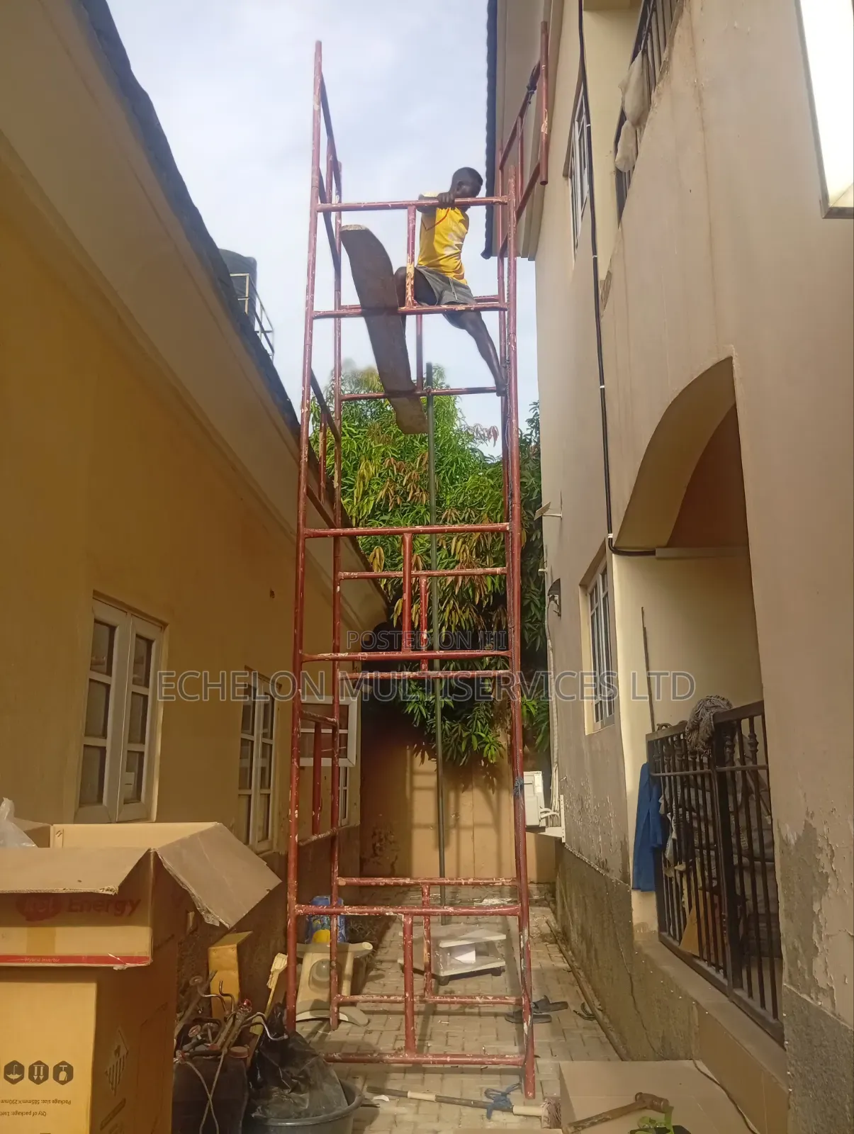 Rent Best Scaffolding for Building Maintenance Repairs in Abuja
