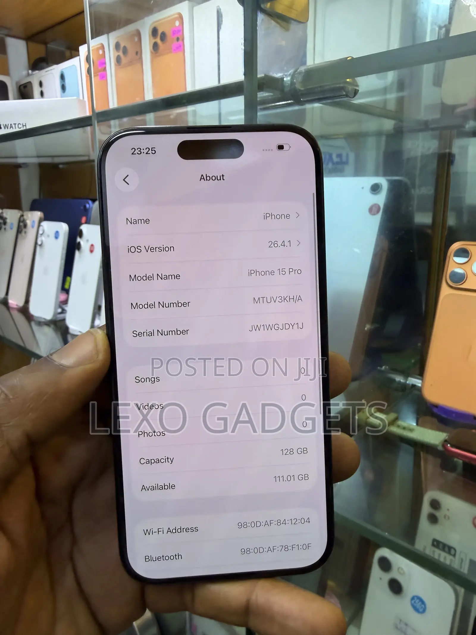 Apple iPhone 15 Pro 128 GB Black