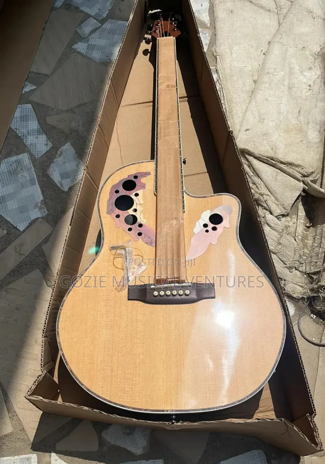 Quality Semi Acoustic Guitar 6 Strings 41inches With Sweetest Sound
