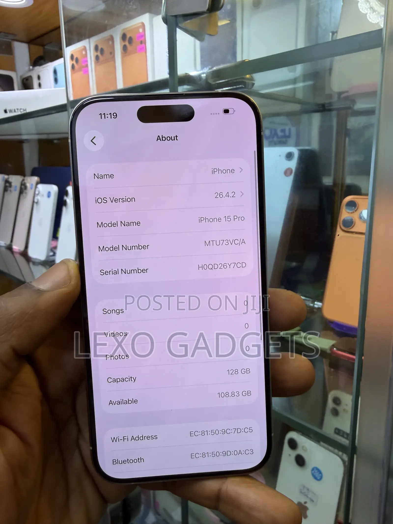 Apple iPhone 15 Pro 128 GB White