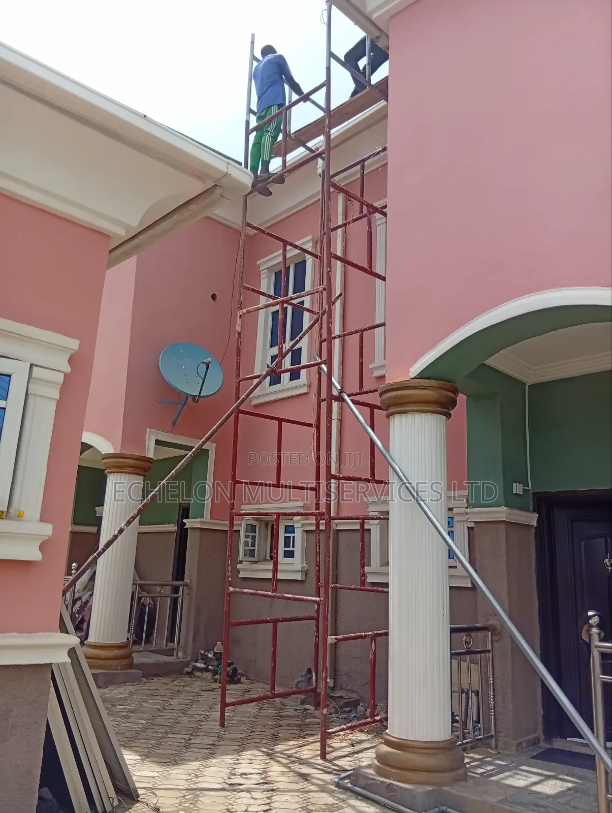 Rent Scaffold for Electrical Telecom Overhead Work in Abuja