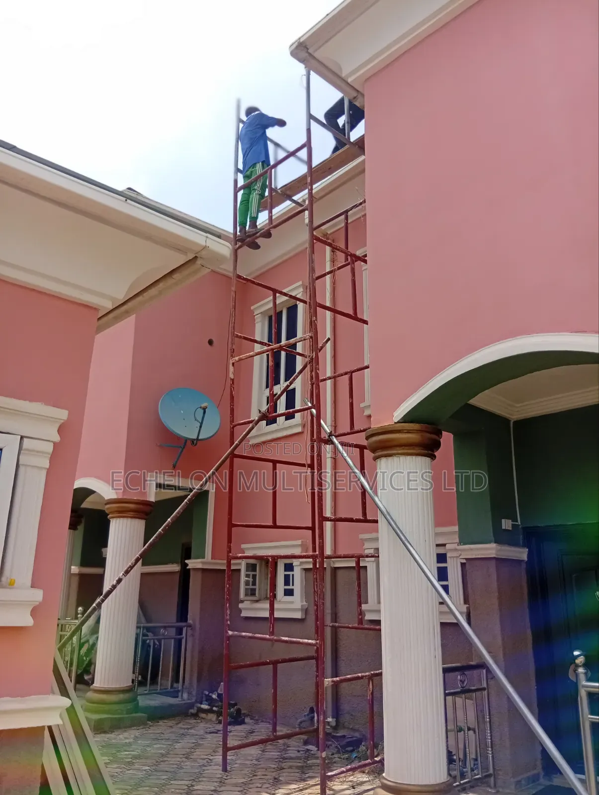 Rent Scaffold for Electrical Telecom Overhead Work in Abuja