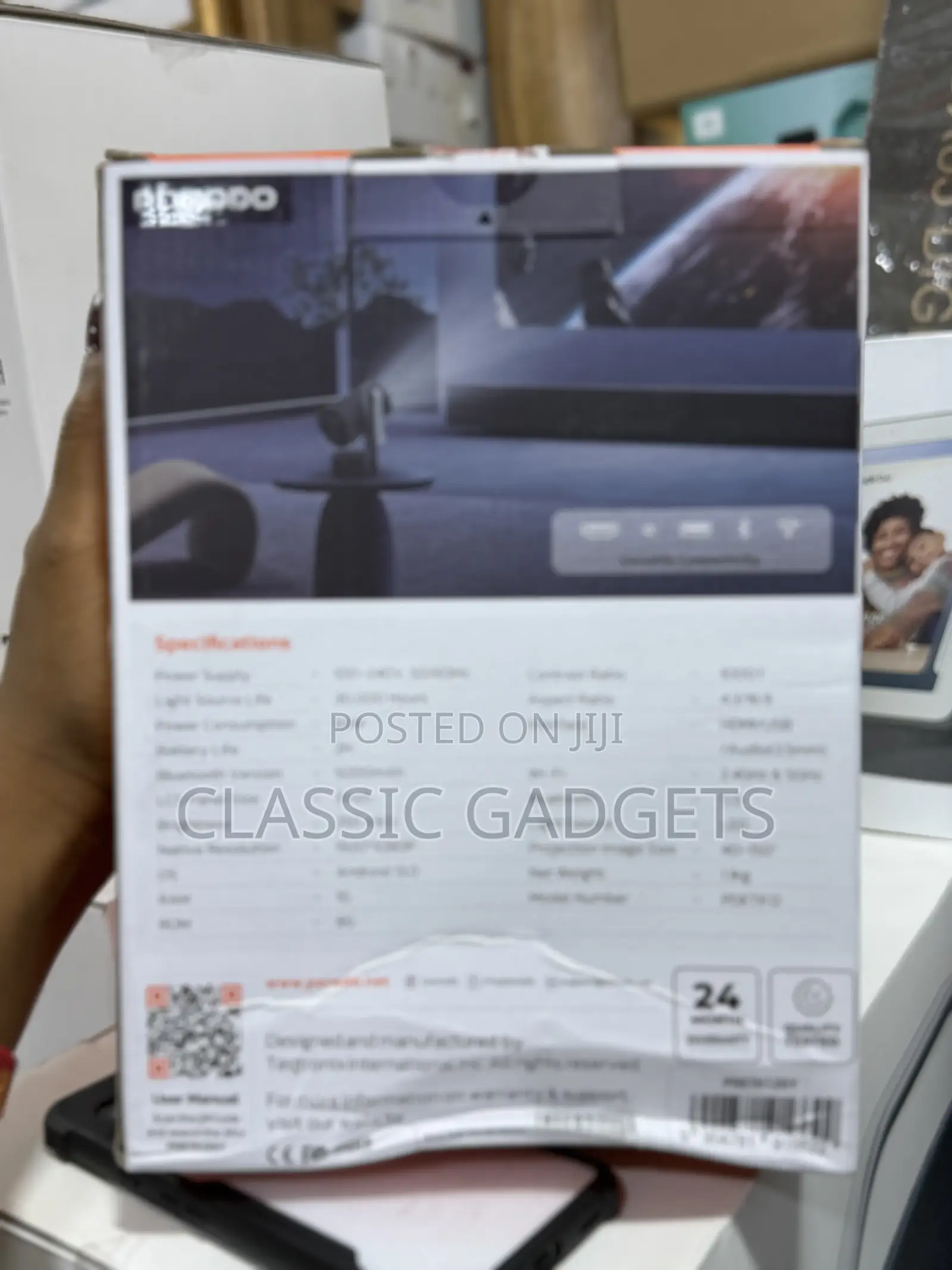 Porodo Premiere Full Hd Smart Projector -