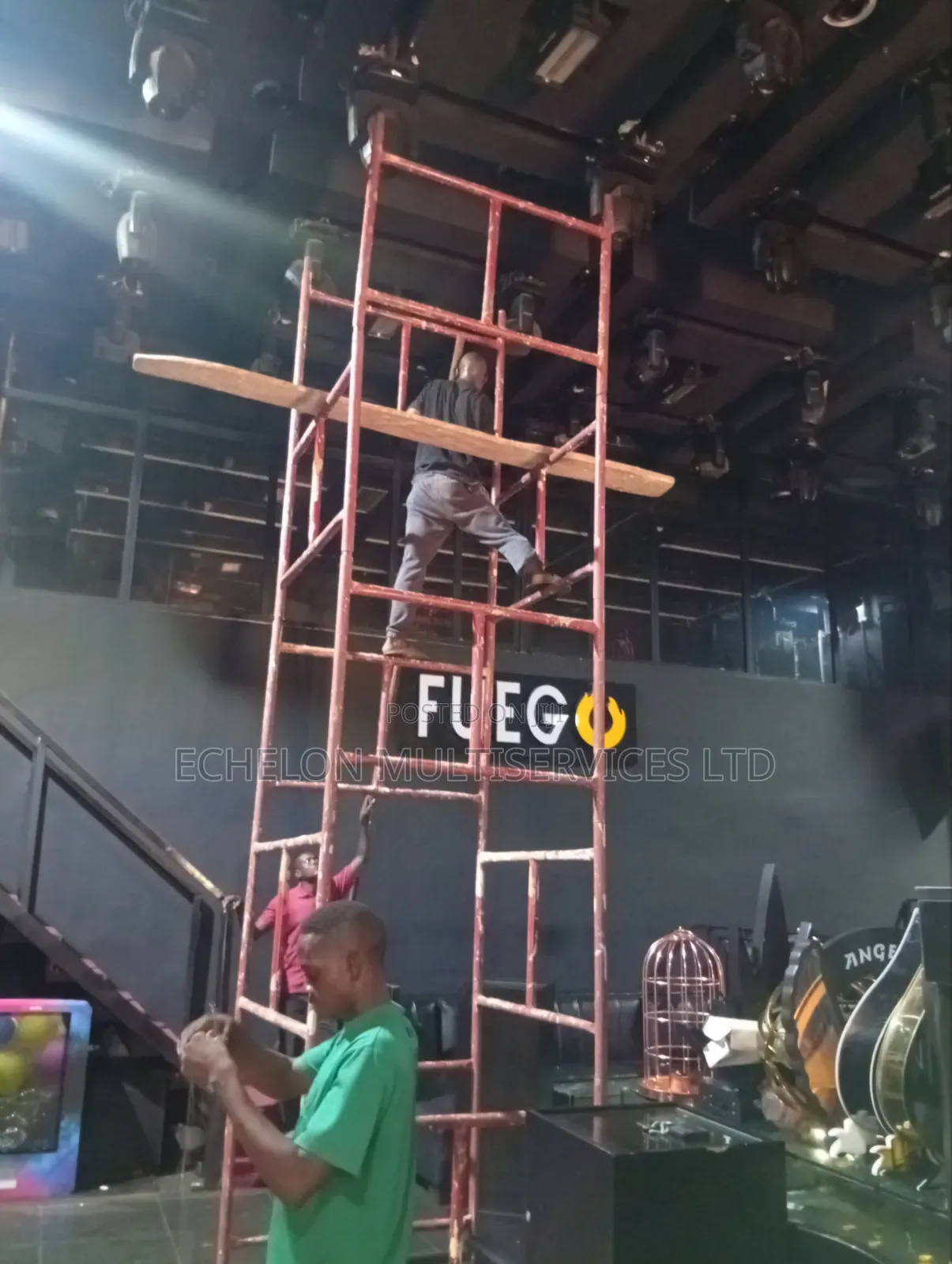 Scaffold Platform for Events Stage Setup in Abuja FCT