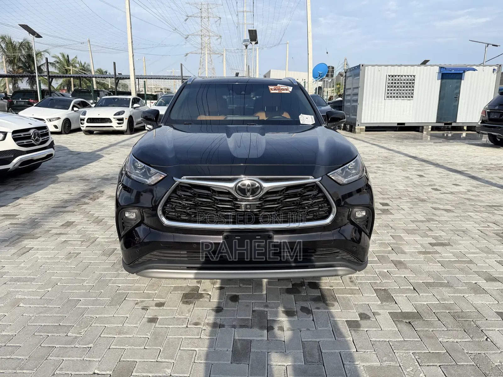 Toyota Highlander Platinum 2021 Black