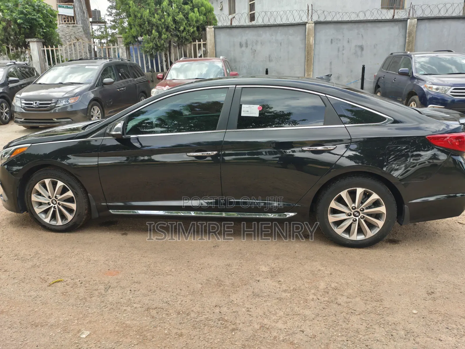 Hyundai Sonata Sport 2.0T Sedan FWD (2.0L 4cyl 6A) 2017 Black