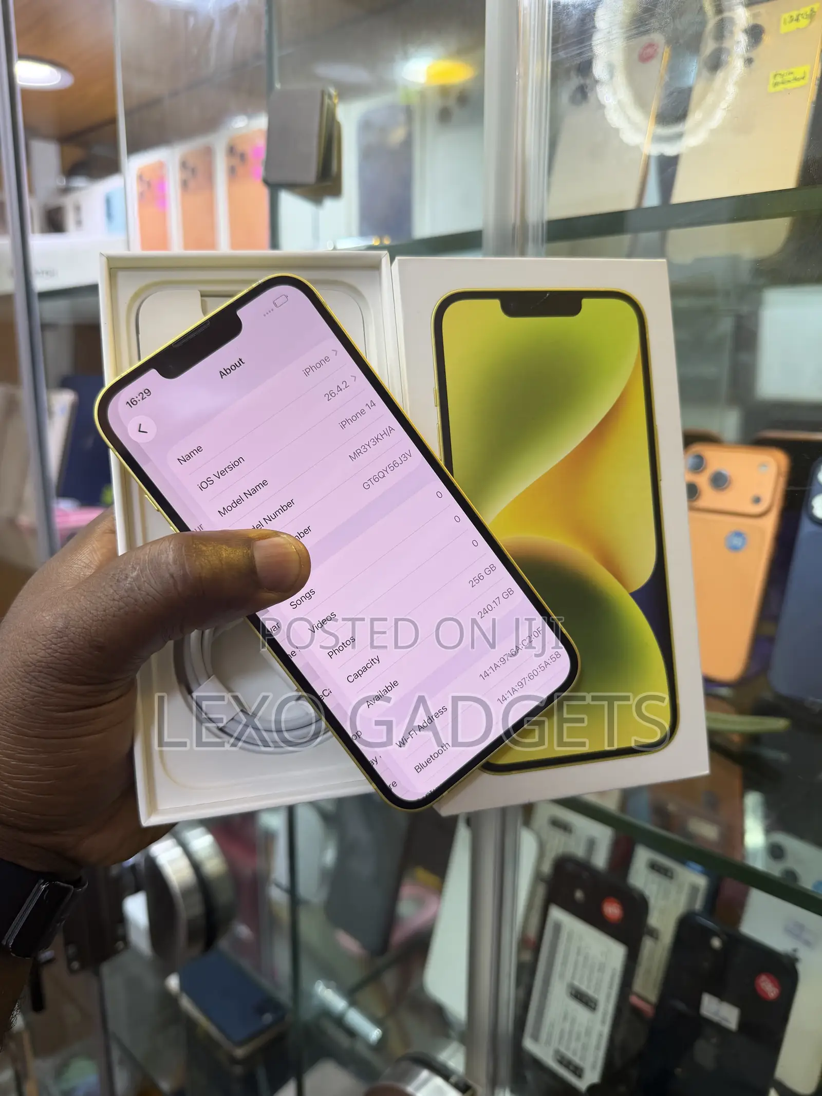 Apple iPhone 14 256 GB Yellow
