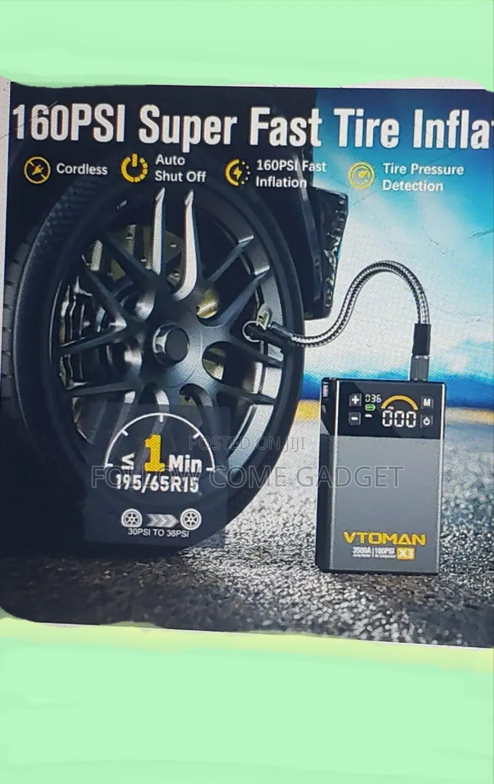 Vtoman X3 Car Jump Starter Power Bank
