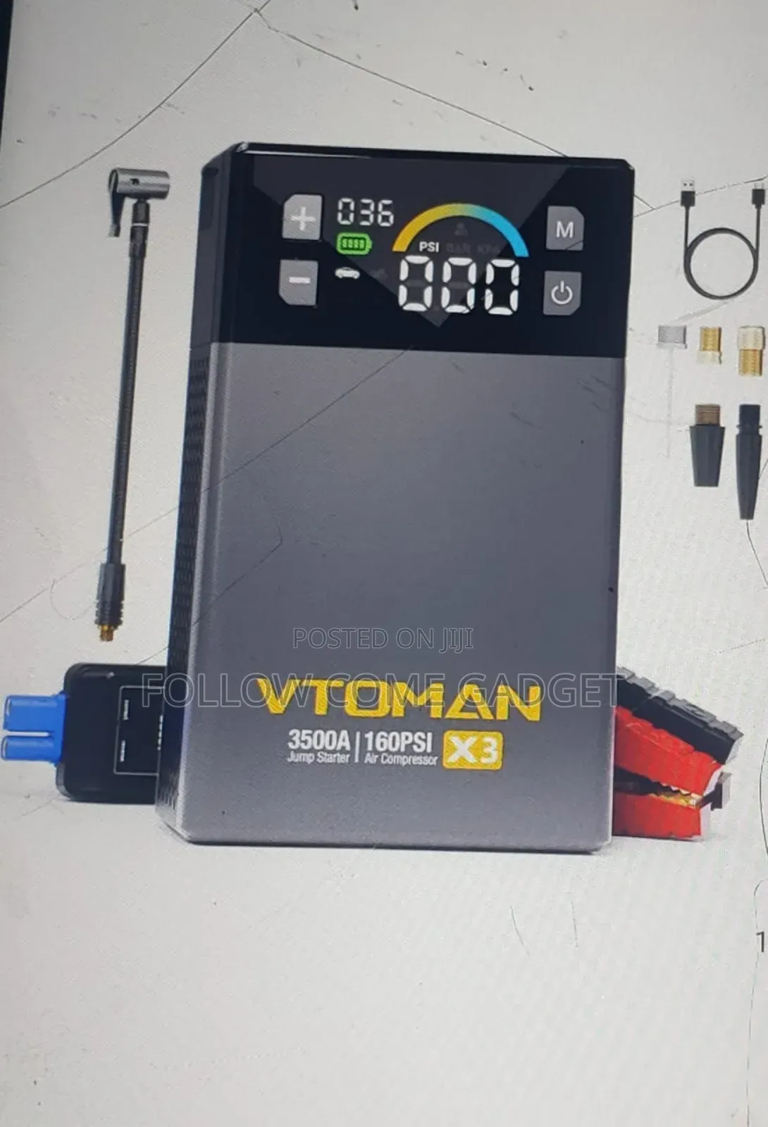 Vtoman X3 Car Jump Starter Power Bank
