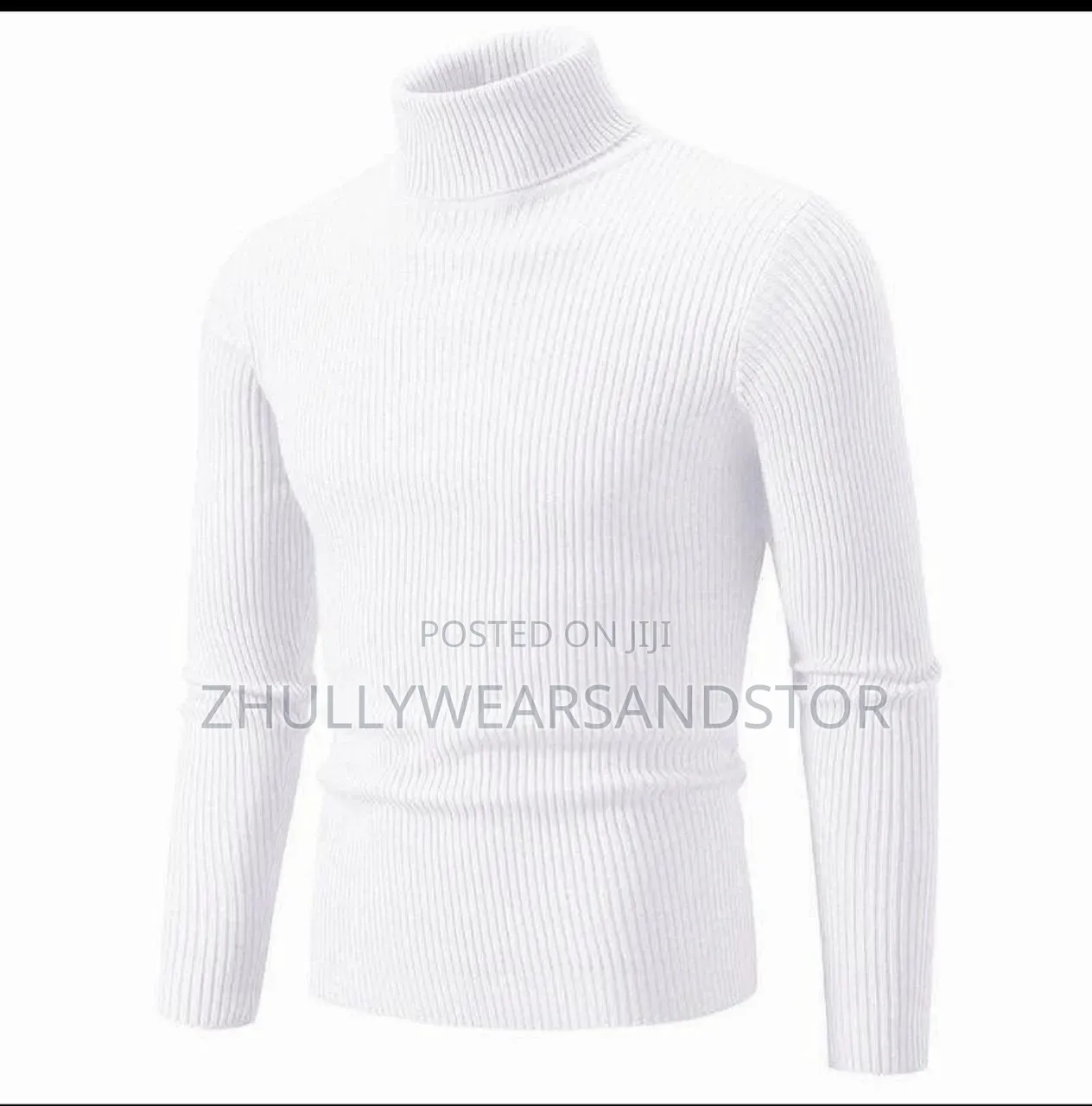 *Unisex Turtle Neck Sweater Sweatshirt