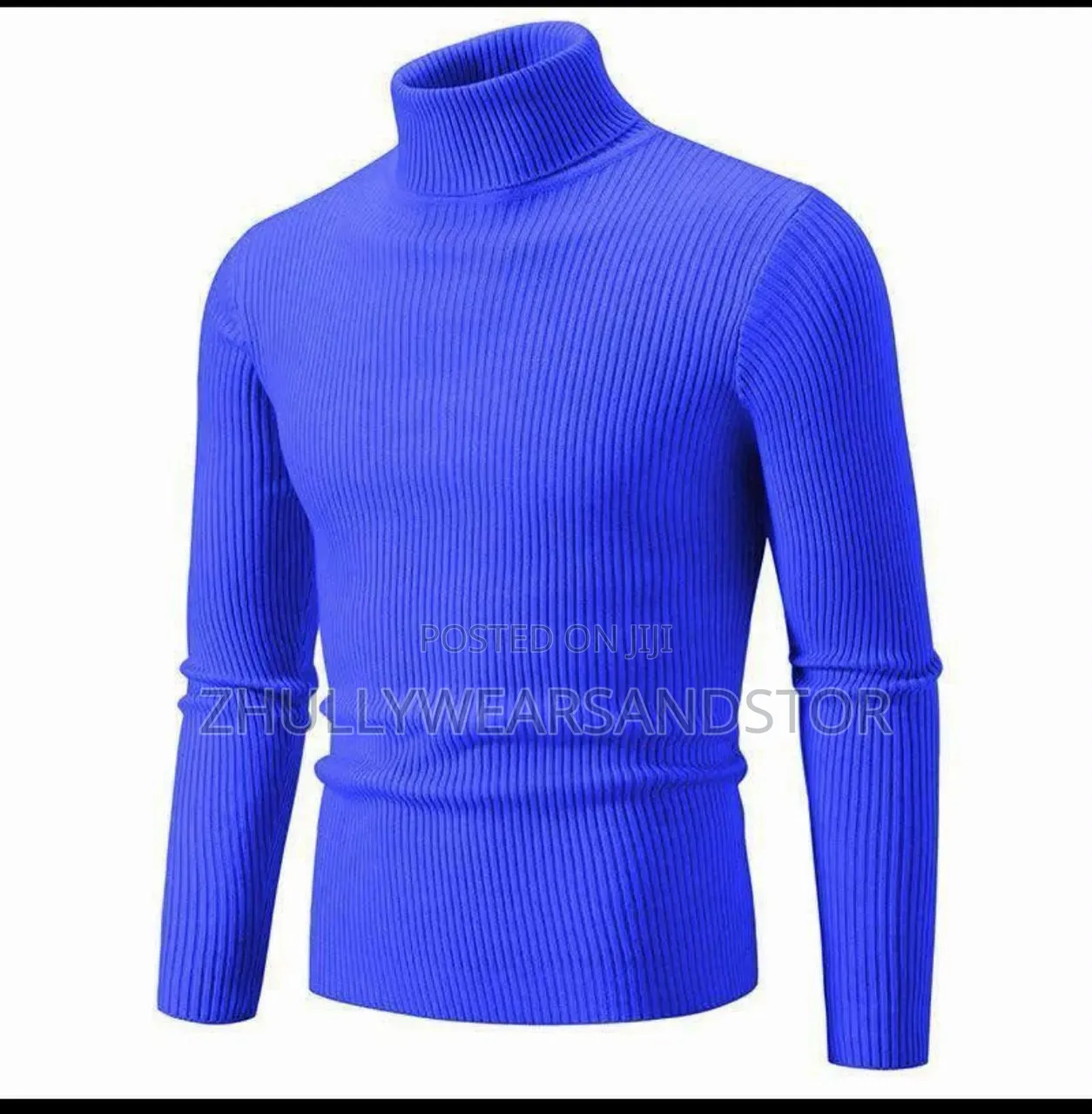 *Unisex Turtle Neck Sweater Sweatshirt