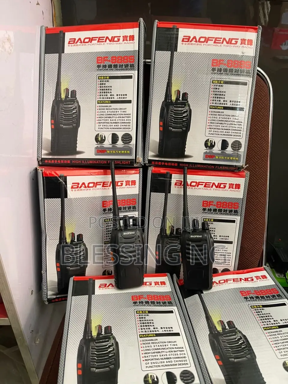 Baofeng Bf-888s Walkie Talkie 2pieces