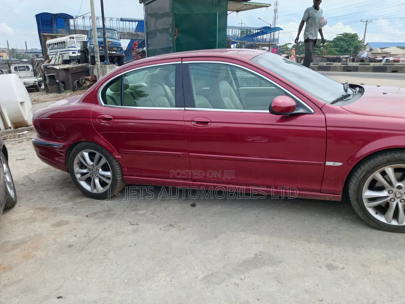 Jaguar X-Type 2.5 2008 Red