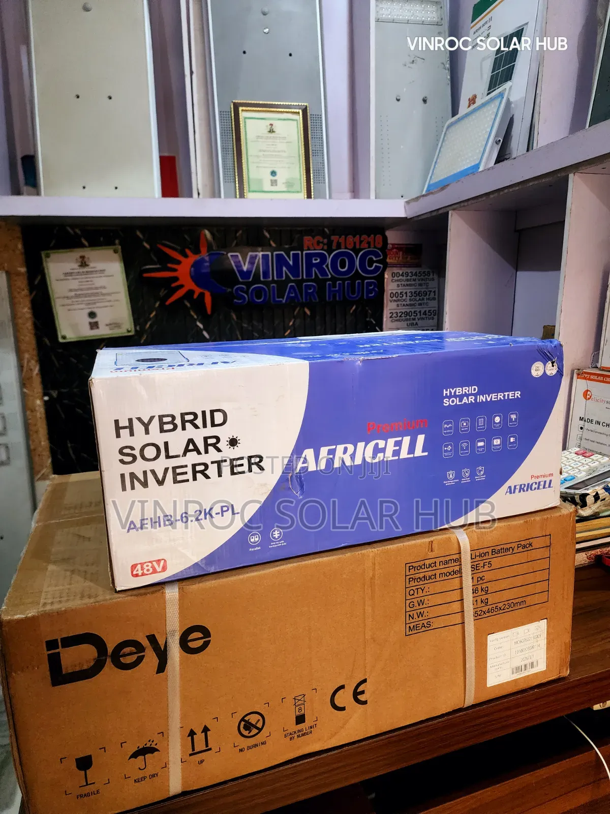 6kva Hybrid Ssolar System
