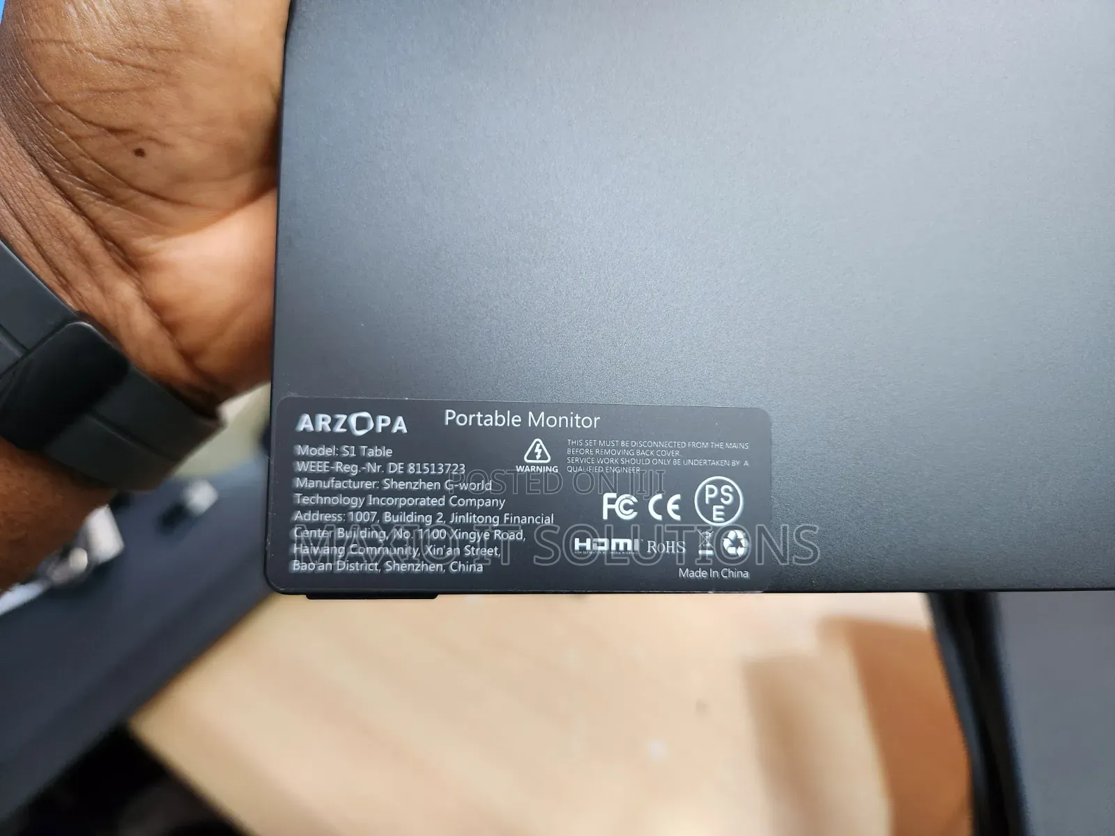 Arzopa S1 Portable Monitor
