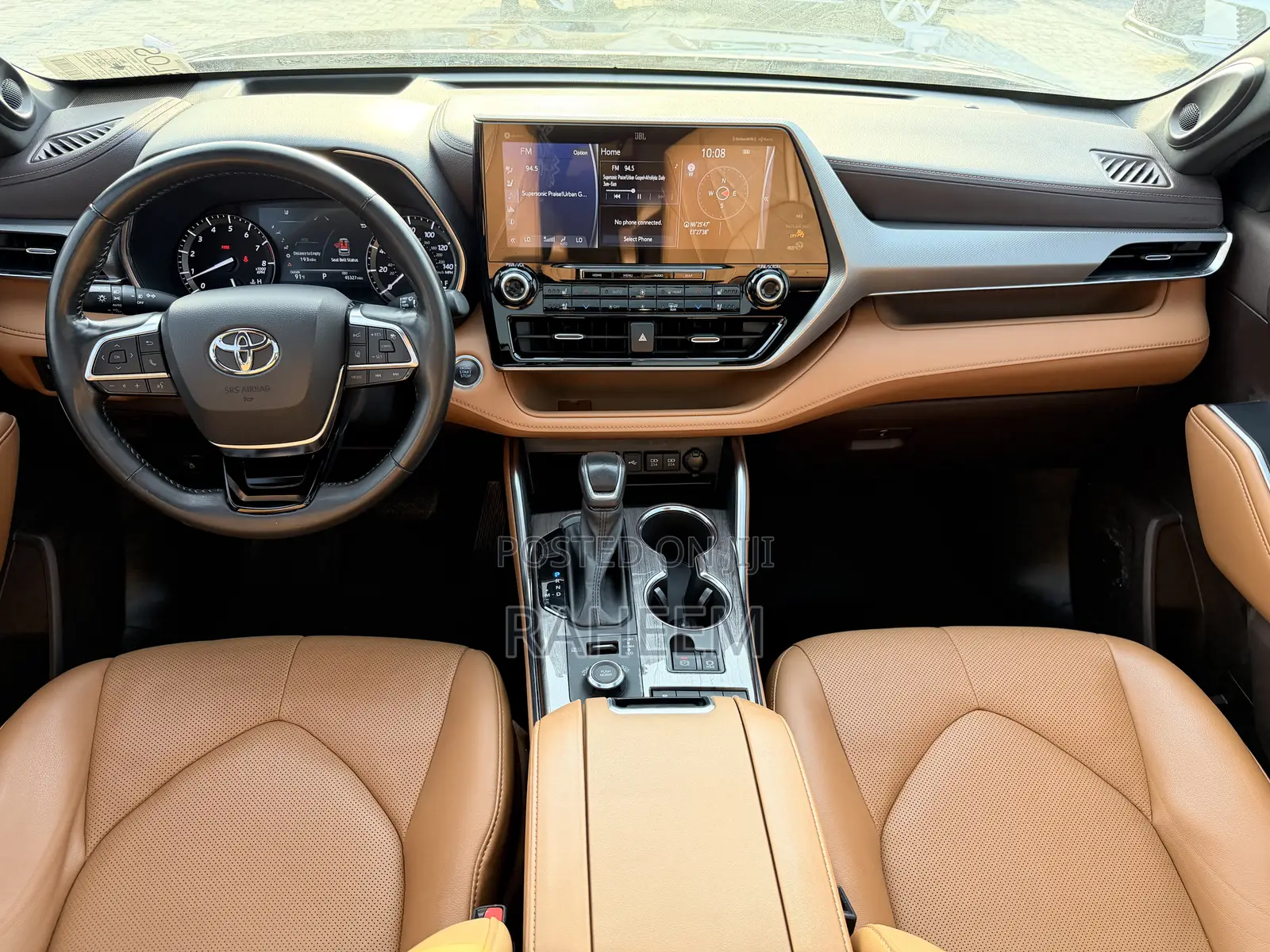 Toyota Highlander Platinum 2021 Black