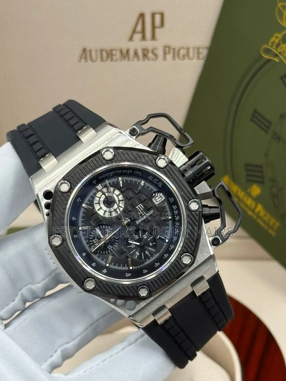 High Quality Luxury Audemars Piquet Rubber Wristwatch