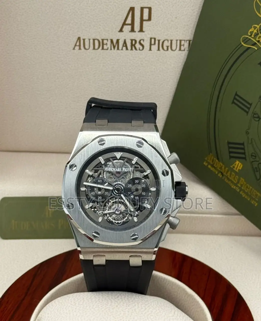 Automatic Engine Quality Luxury Audemars Piquet Wristwatch