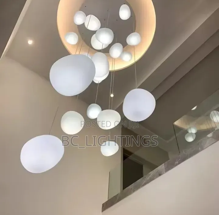 Nordic Home Decoration, Stair Chandelier, Living Room Dining Light