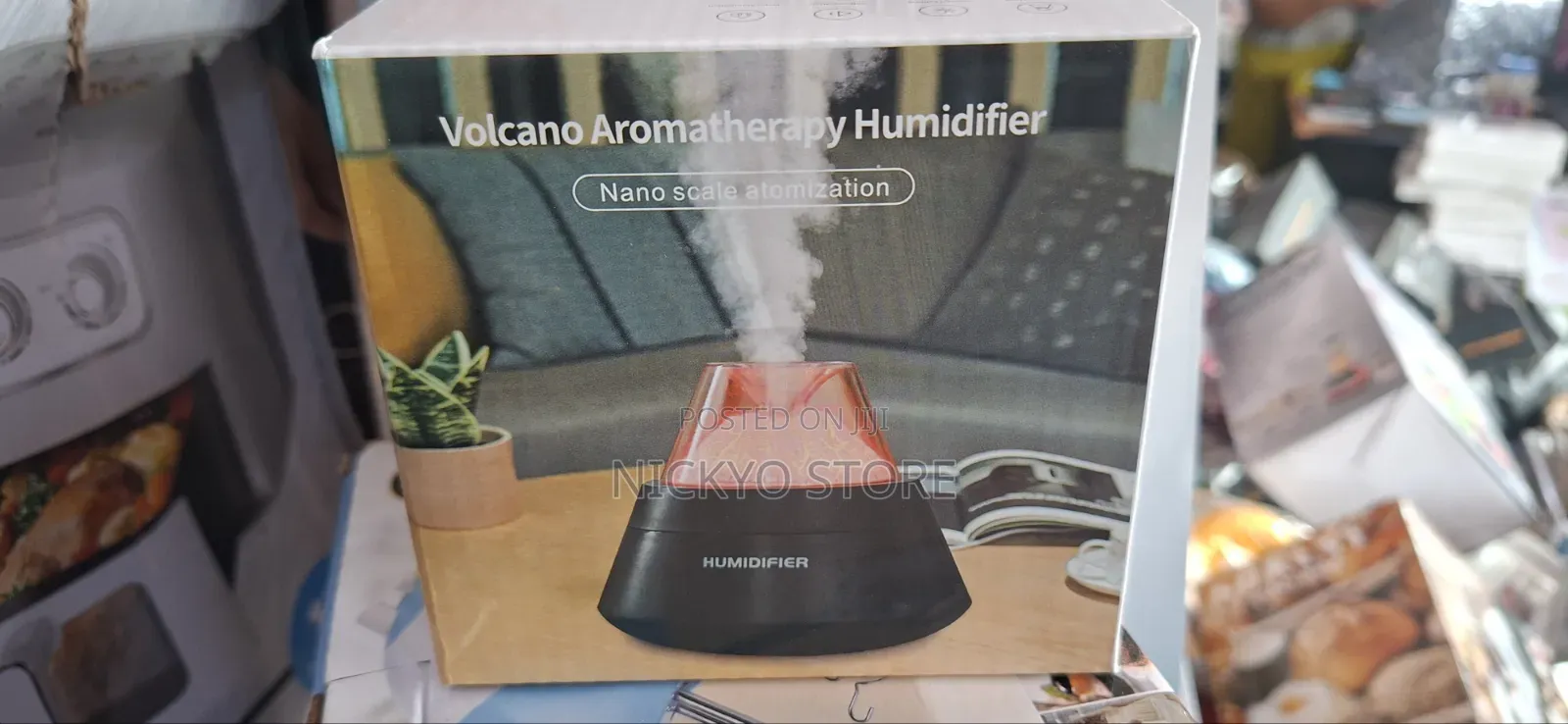 Volcano Flame Humidifier Aroma Diffuser