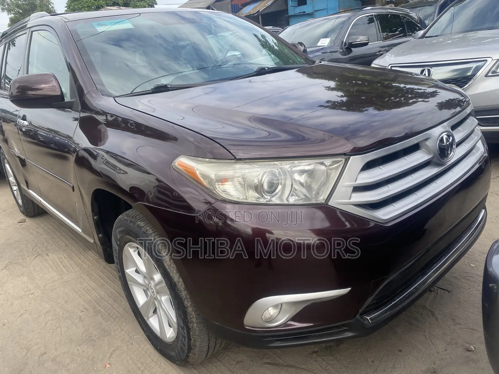 Toyota Highlander Limited 3.5l 4WD 2013 Maroon