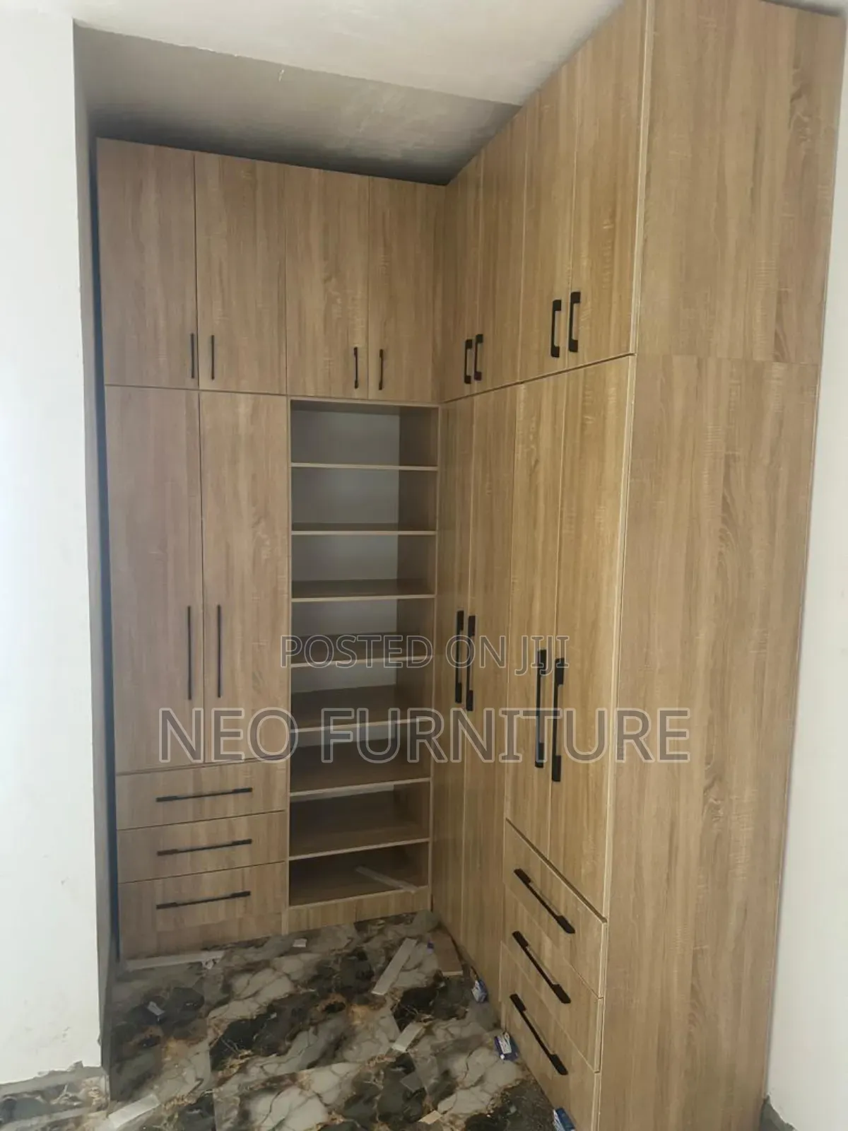L Shape Wardrobe