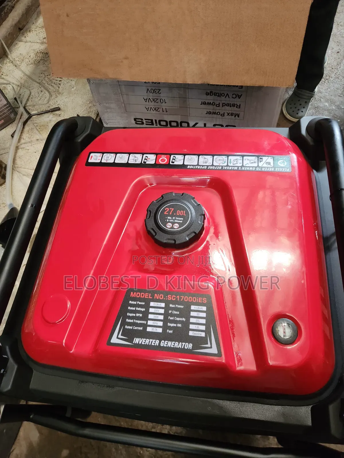 Supper Silent Inverter Generator Set With Remote Control Senci