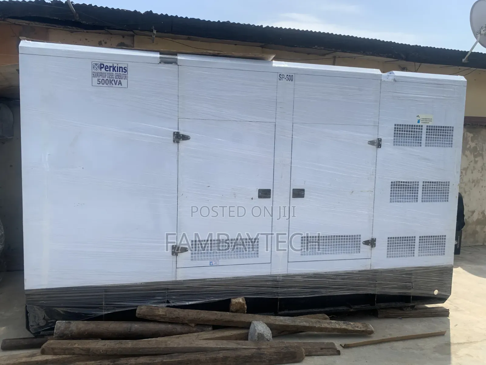 Brand New 500 Kva Perkins Diesel Soundproof Generator