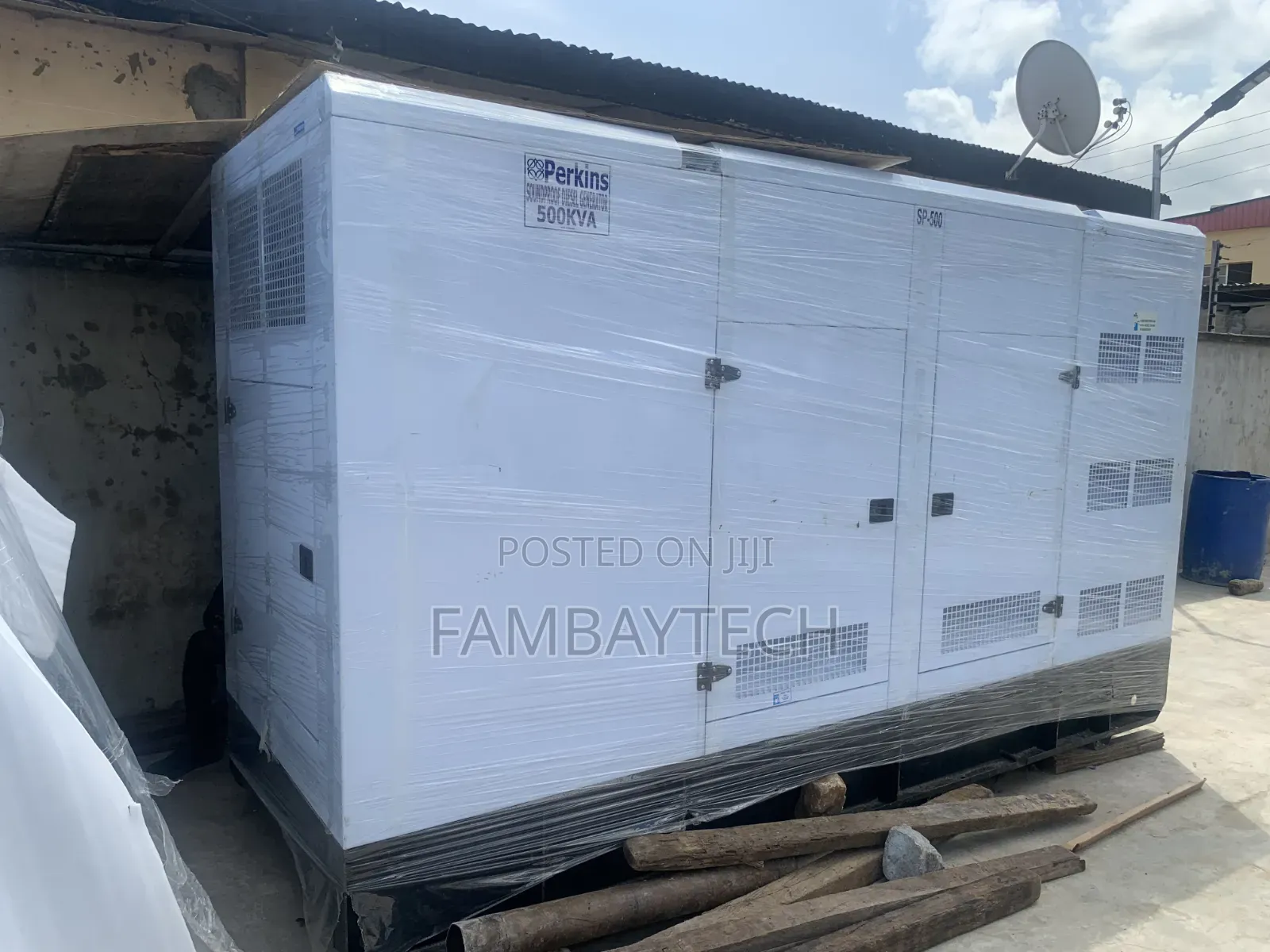 500kva Perkins Soundproof Generator – Industrial Grade