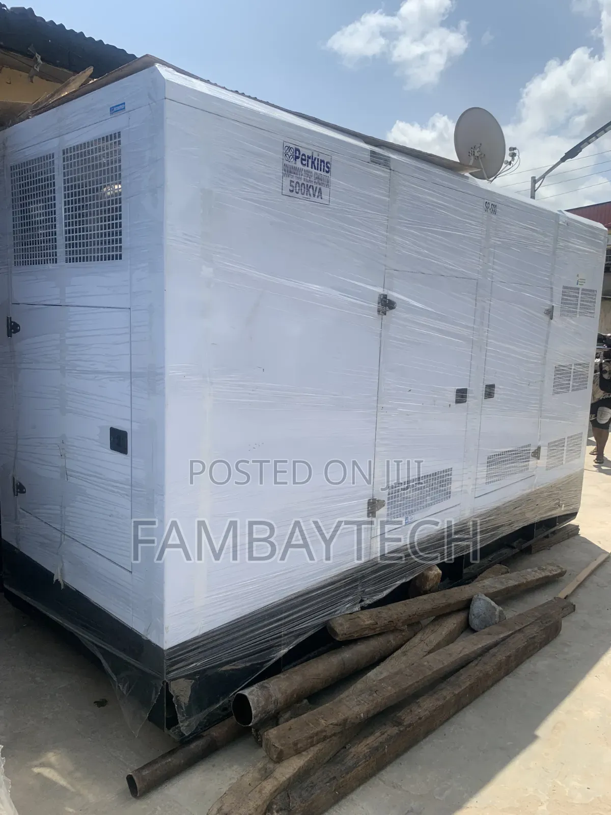Industrial Power: Brand New 500kva Perkins Soundproof Gen