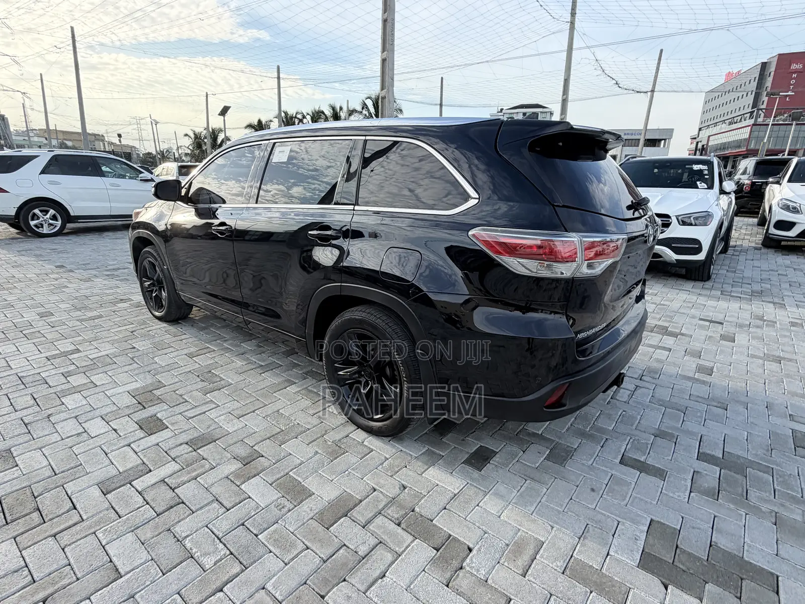 Toyota Highlander Limited V6 4x4 (3.5L 6cyl 6A) 2016 Black