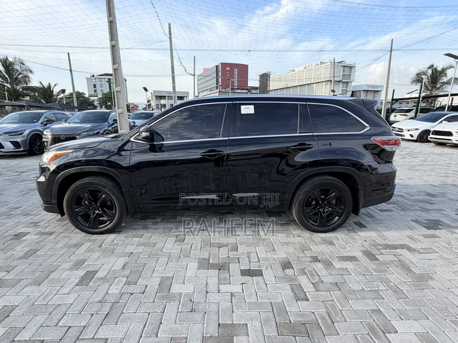Toyota Highlander Limited V6 4x4 (3.5L 6cyl 6A) 2016 Black