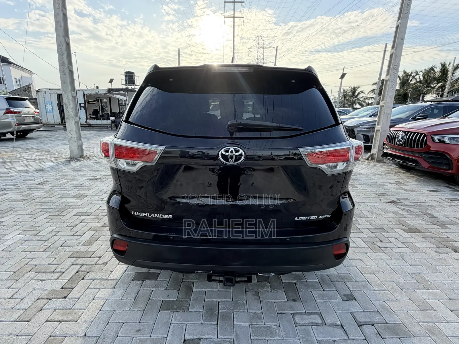 Toyota Highlander Limited V6 4x4 (3.5L 6cyl 6A) 2016 Black