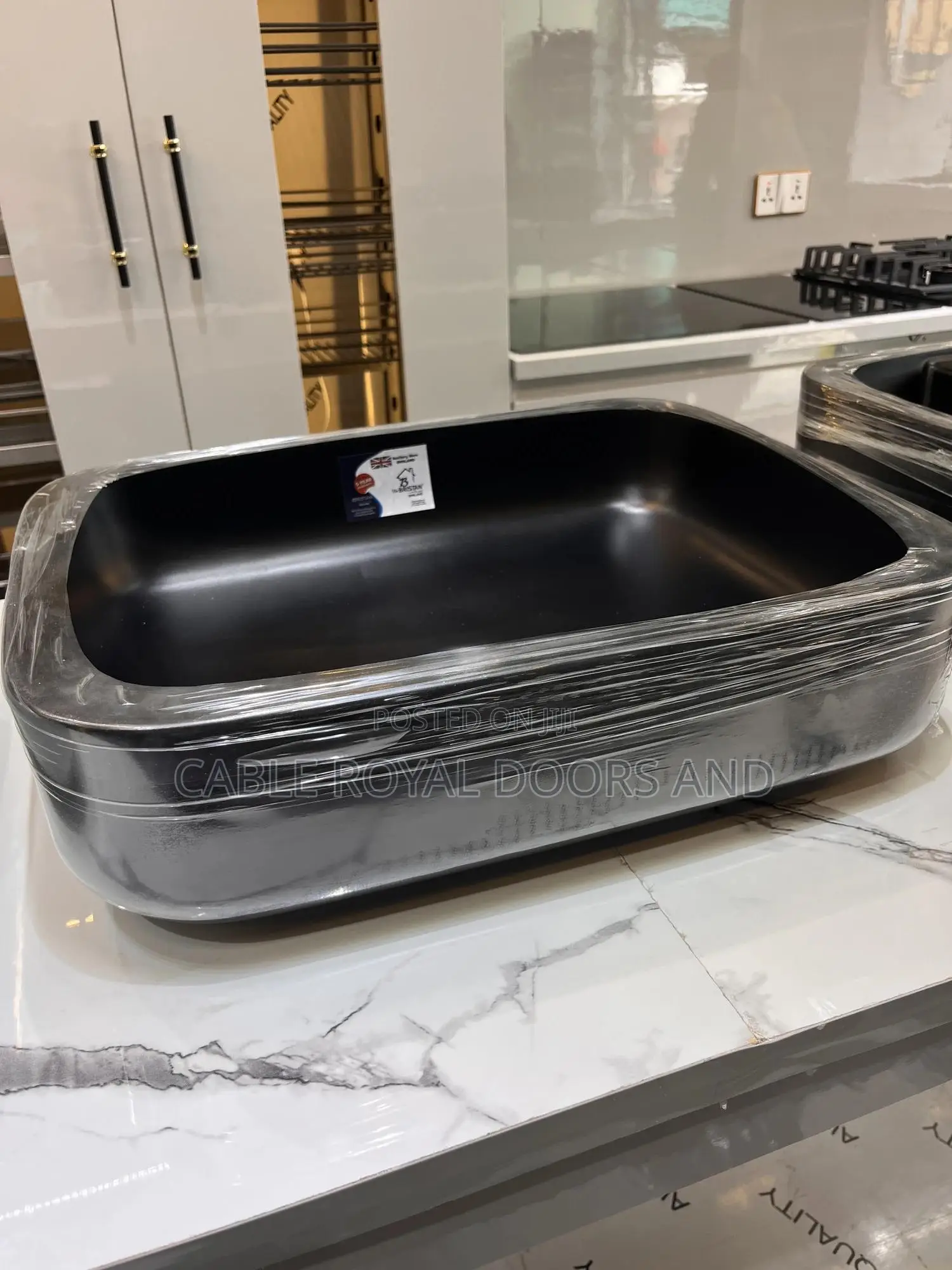 Matt Black Counter Basin