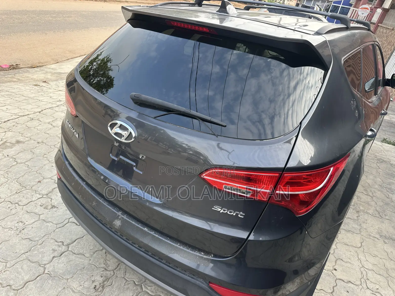 Hyundai Santa Fe 2015 Gray