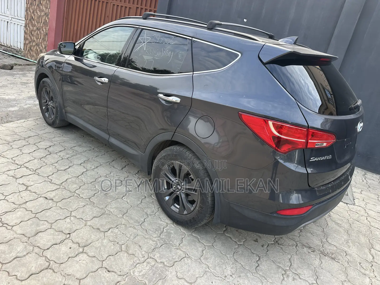 Hyundai Santa Fe 2015 Gray