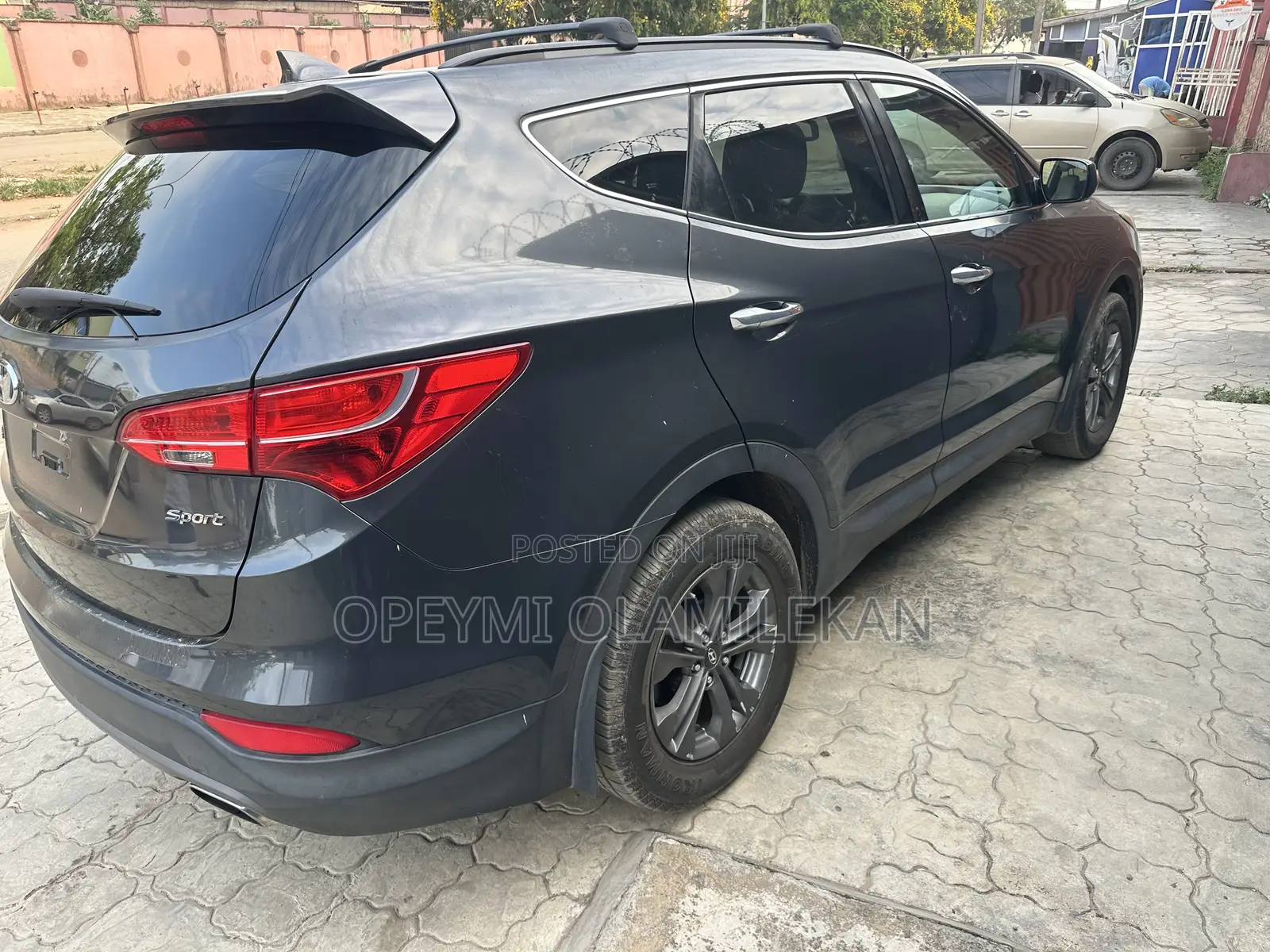 Hyundai Santa Fe 2015 Gray