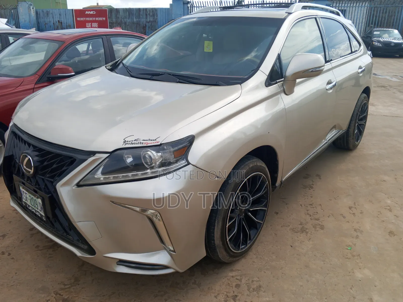 Lexus RX 350 AWD 2013 Gold