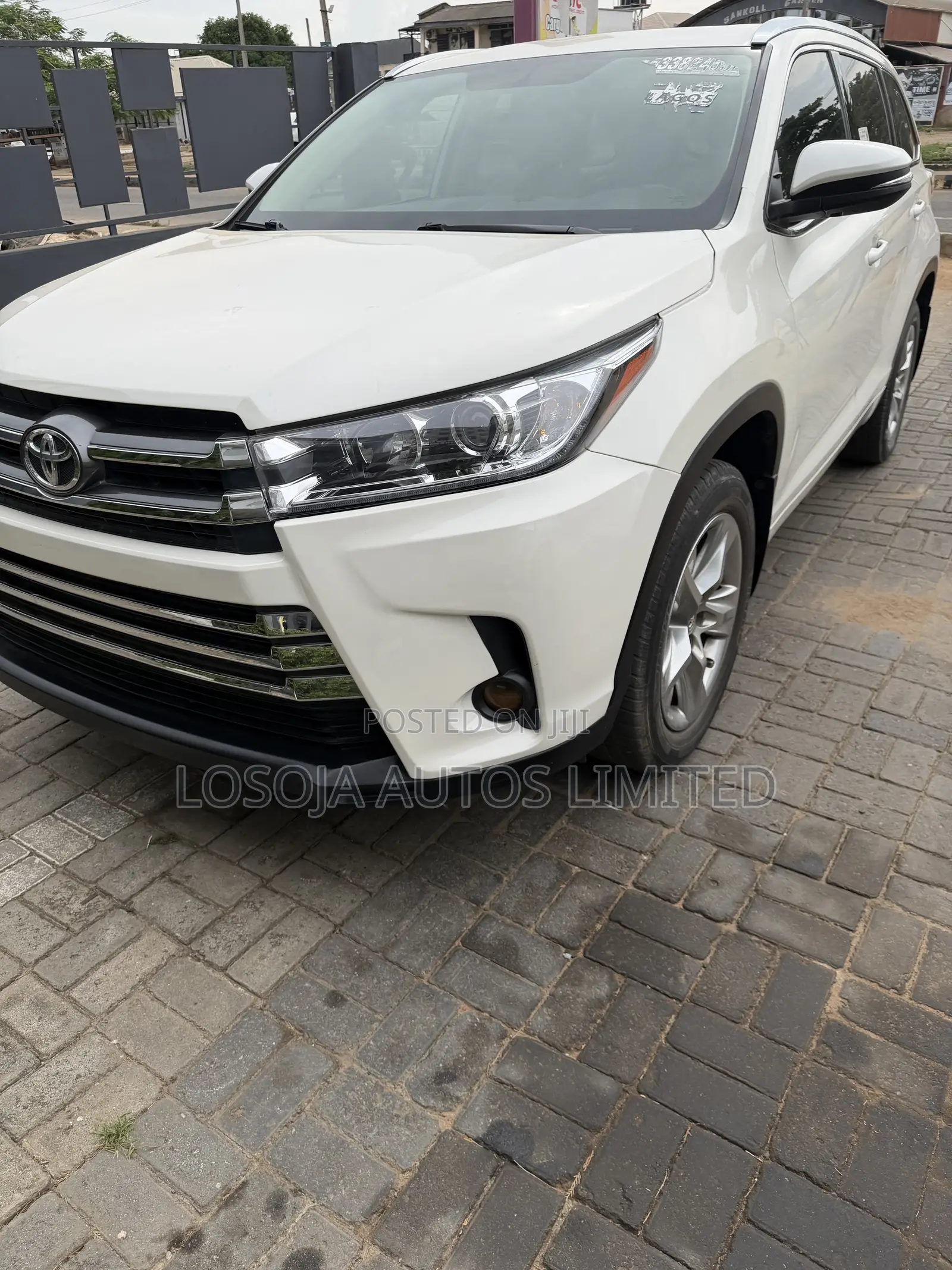 Toyota Highlander Limited Platinum 4dr SUV (3.5L 6cyl 6A) 2015 White
