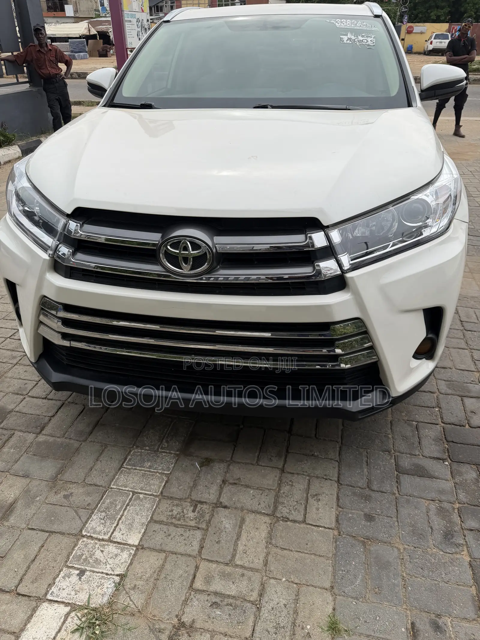 Toyota Highlander Limited Platinum 4dr SUV (3.5L 6cyl 6A) 2015 White