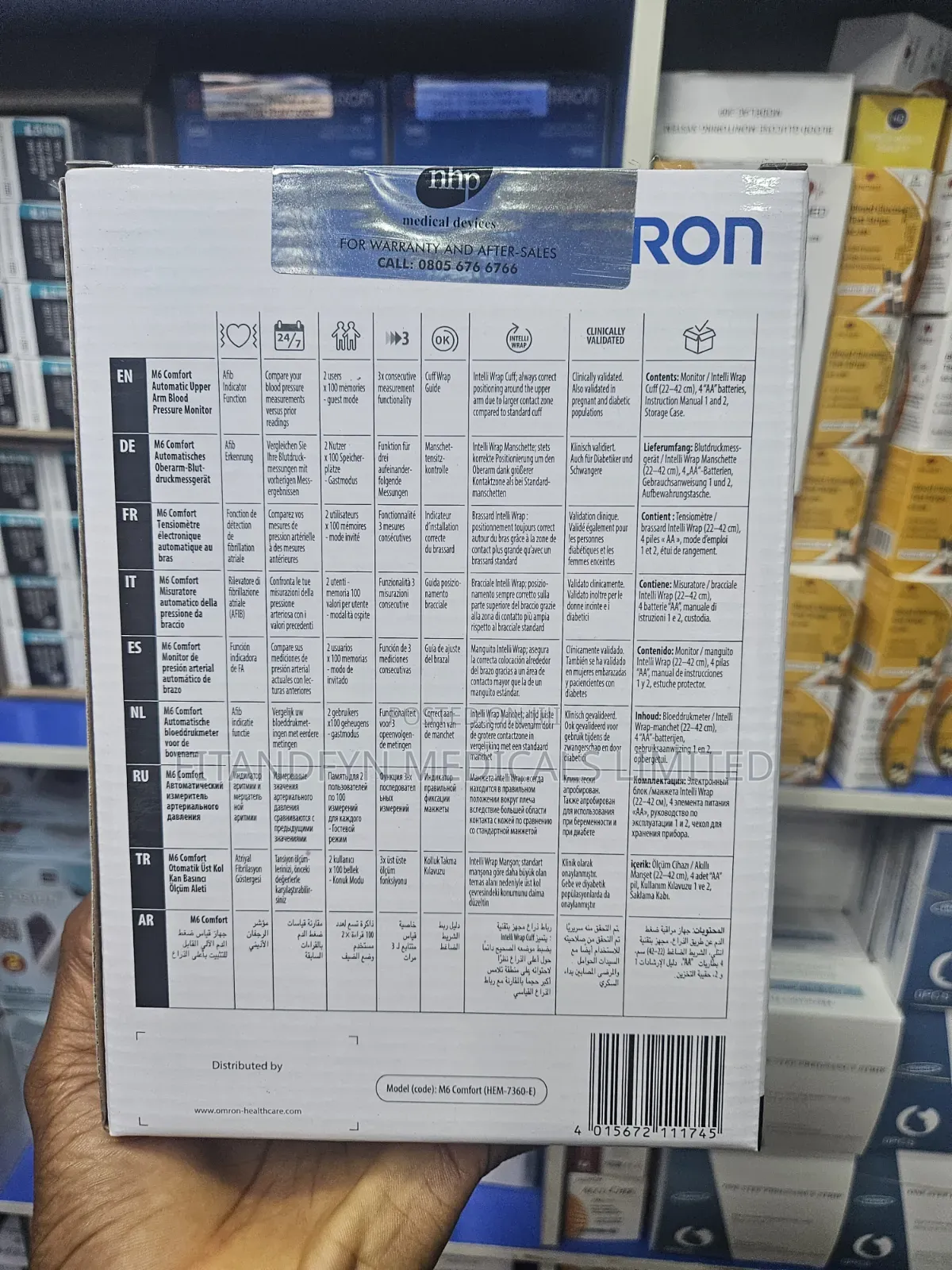 Omron M6 Blood Pressure Monitor