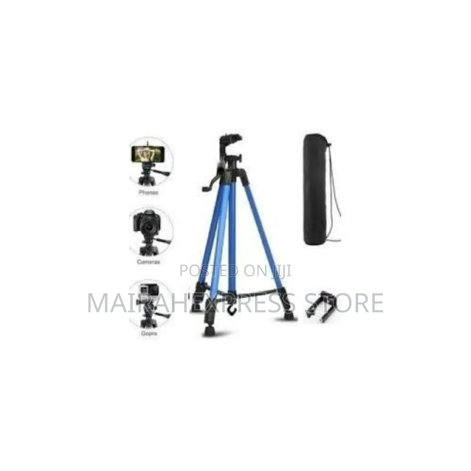 Professional Tripod 3366 Mobile Phone Stand 1.4m for Digital Cameras