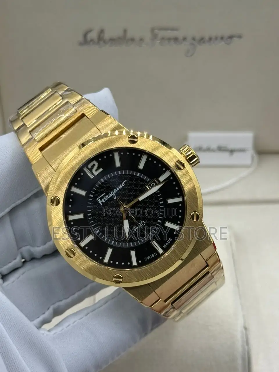 Automatic Quality Salvatore Ferragamo F-80 Watch