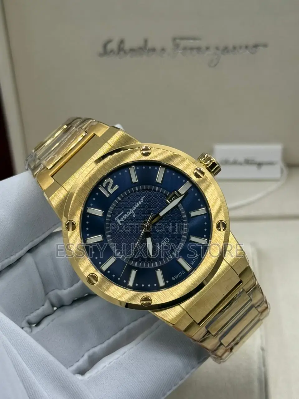 Automatic Quality Salvatore Ferragamo F-80 Watch