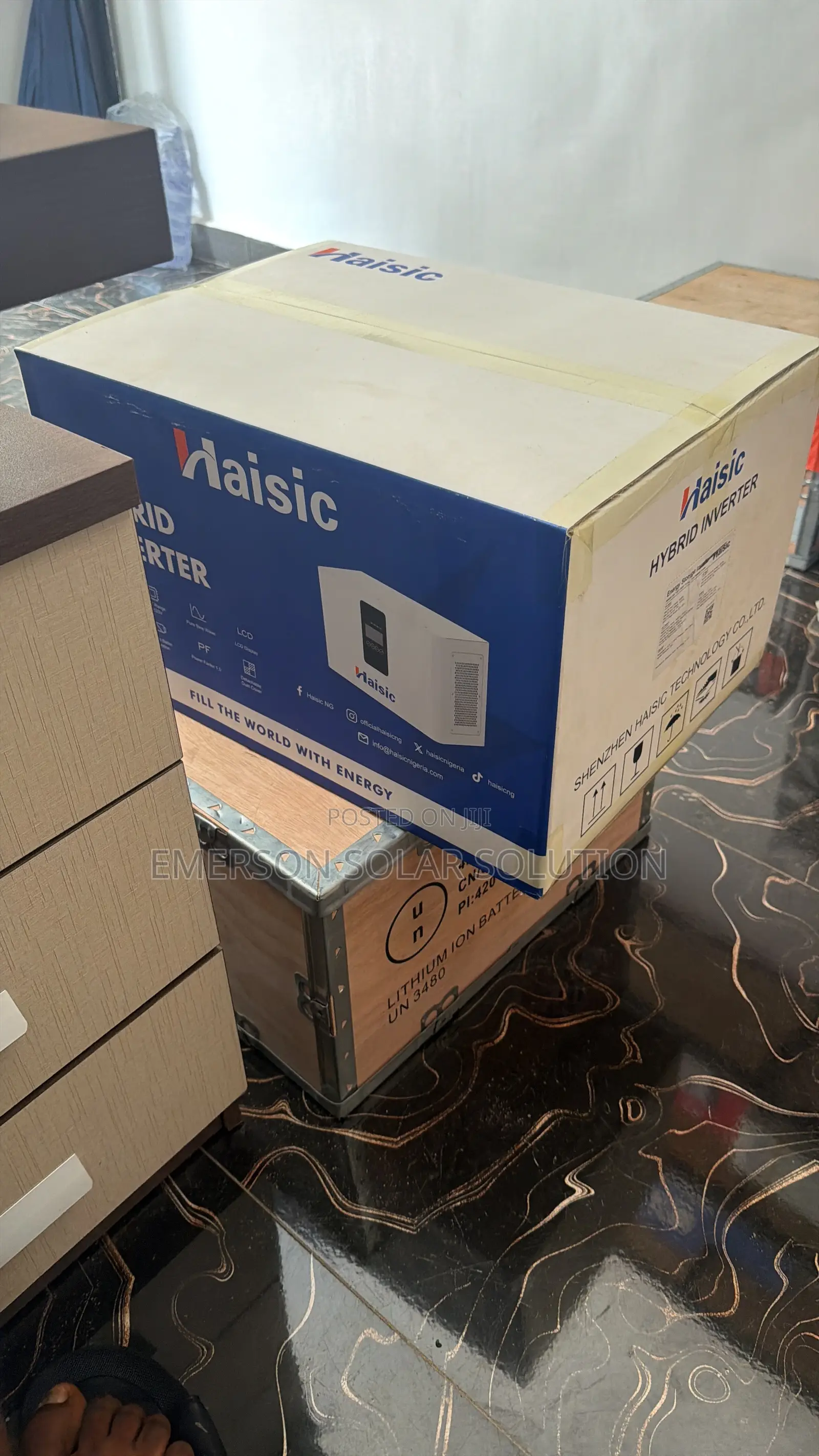 The Haisic 4kwh 1.5kva All-in-One Solar System
