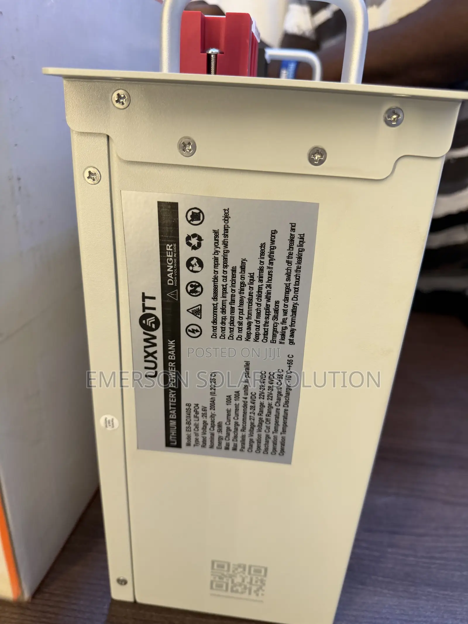 5kwh 24v Luxwatt Lithium Battery