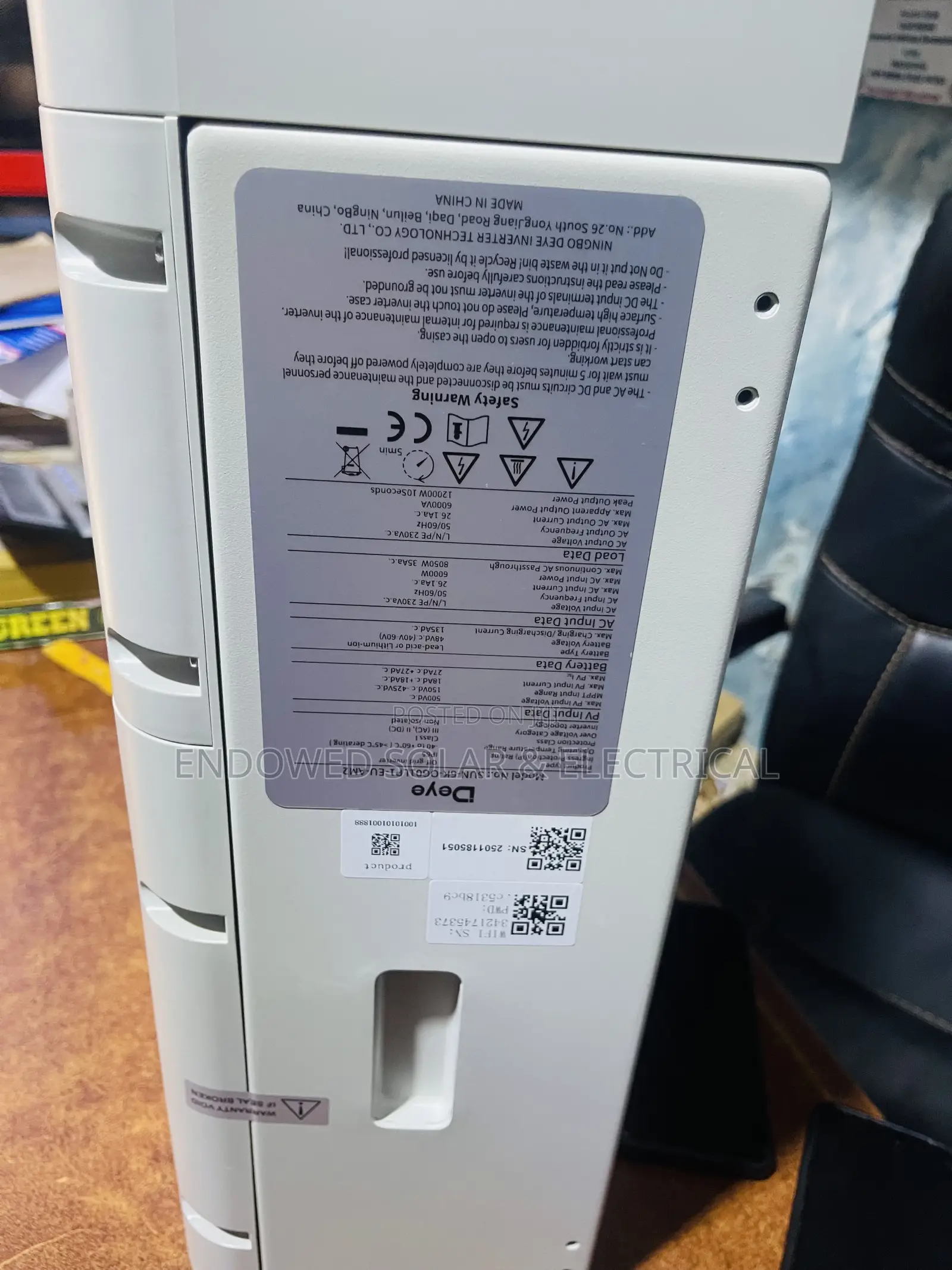 6kva 48v Deye Hybrid Inverter