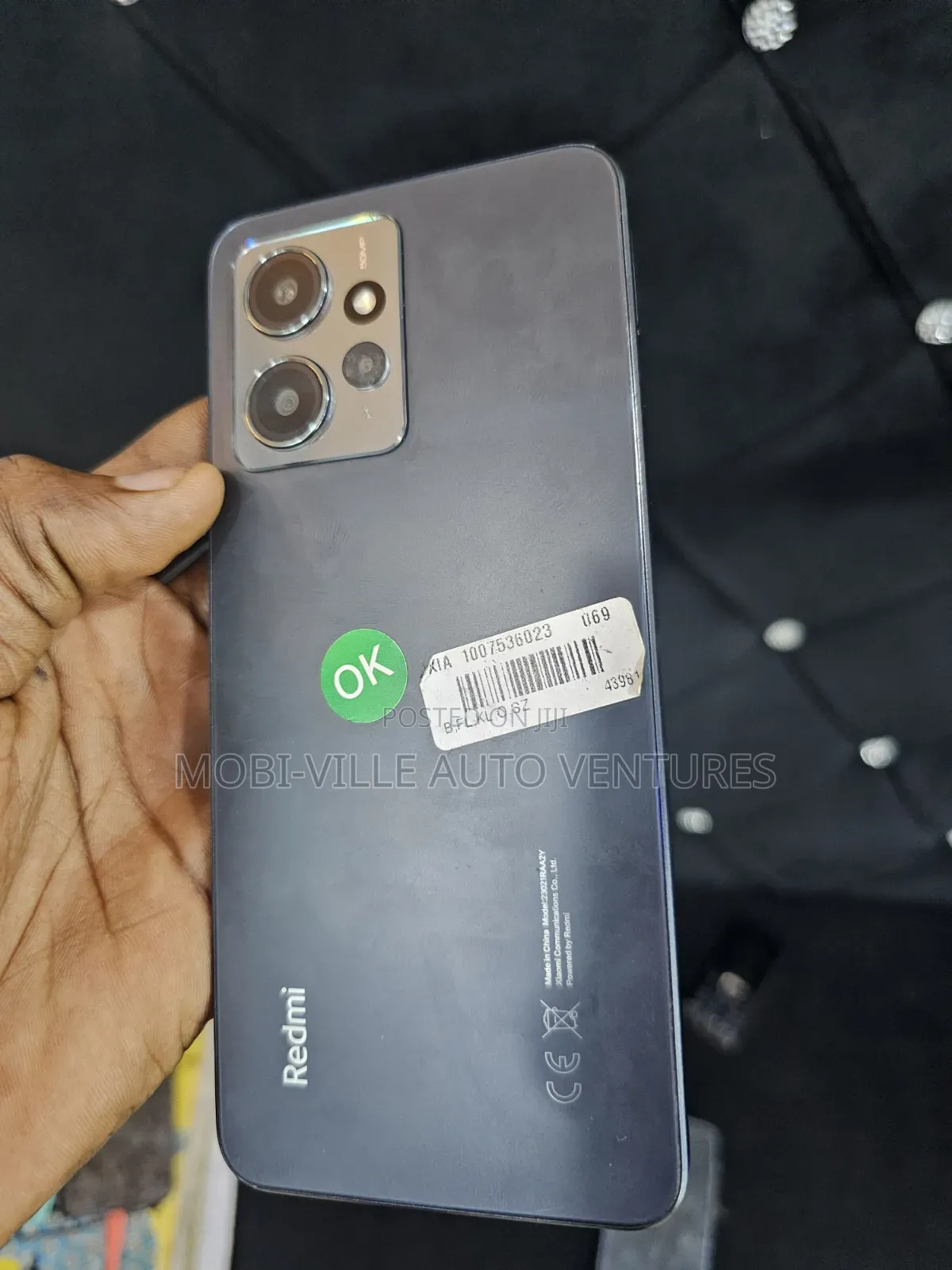 Xiaomi Redmi Note 12 5G 256 GB Black
