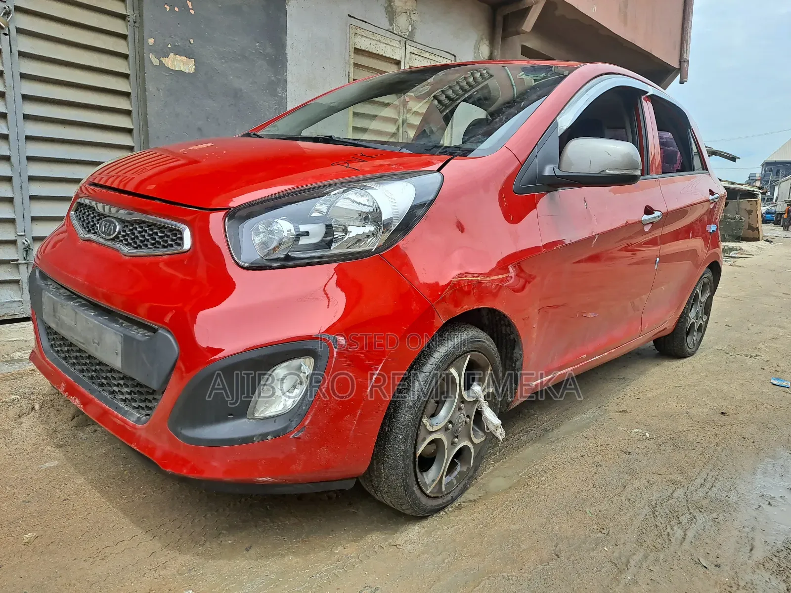 Kia Morning 2012 Red