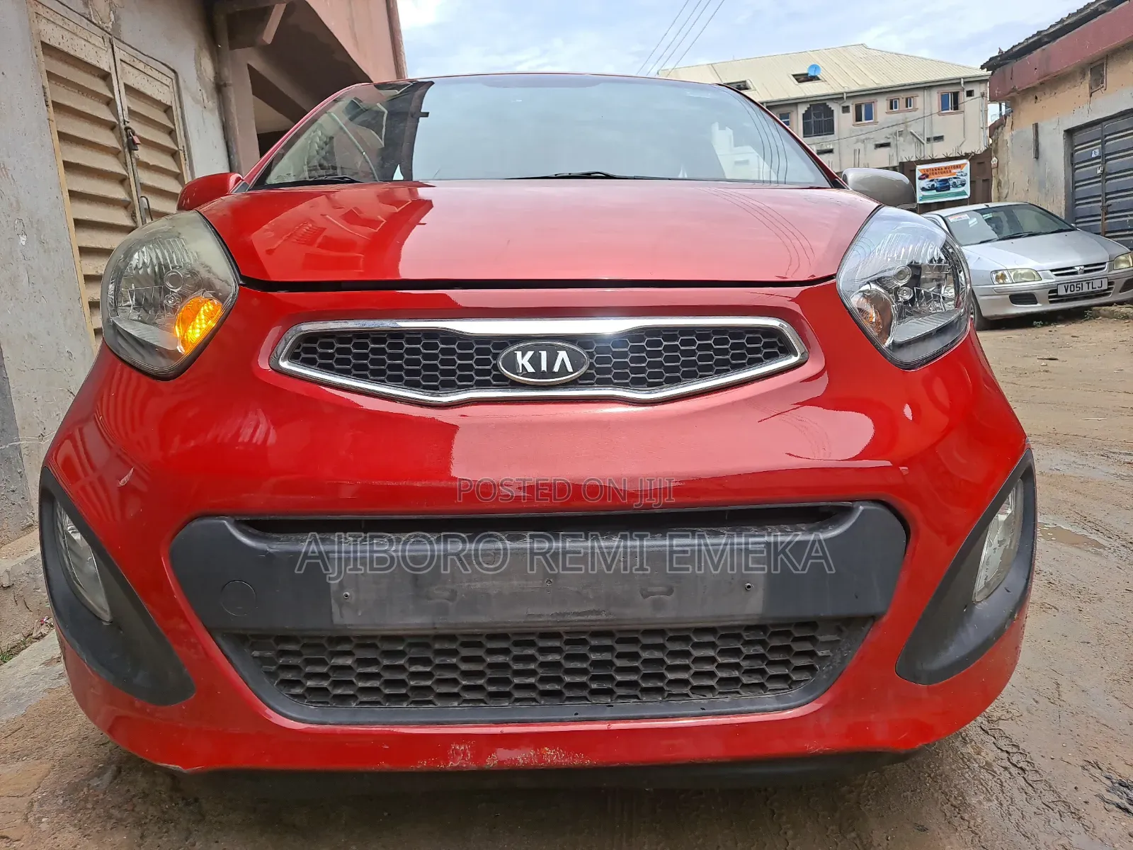 Kia Morning 2012 Red